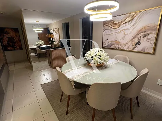 Apartamento 3 quartos e 3 banheiros, à venda, no bairro Manaíra em João Pessoa
