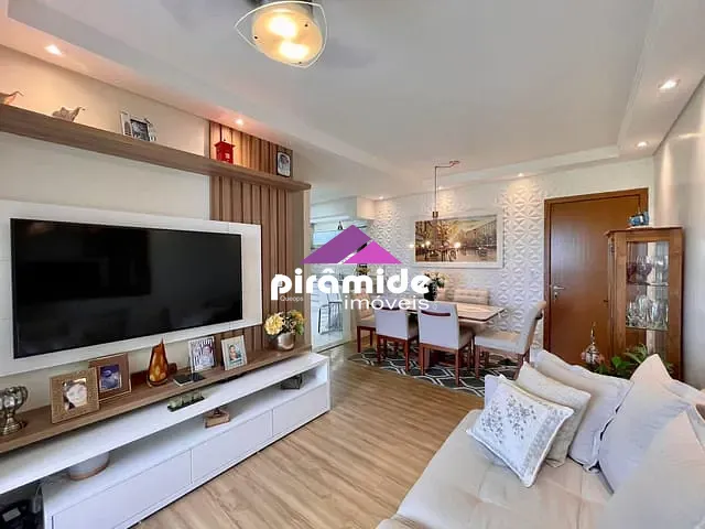 Apartamento com 87m² 3 quartos e 2 banheiros, à venda, no bairro Jardim Satélite em São José dos Campos
