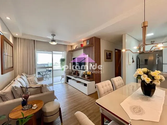 Apartamento com 87m² 3 quartos e 2 banheiros, à venda, no bairro Jardim Satélite em São José dos Campos