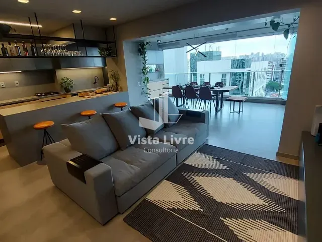 Apartamento com 97m² 2 quartos e 2 banheiros, à venda, no bairro Indianópolis em São Paulo