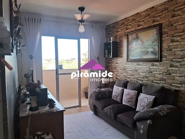 Apartamento com 58m² 2 quartos e 1 banheiro, à venda, no bairro Jardim São Vicente em São José dos Campos