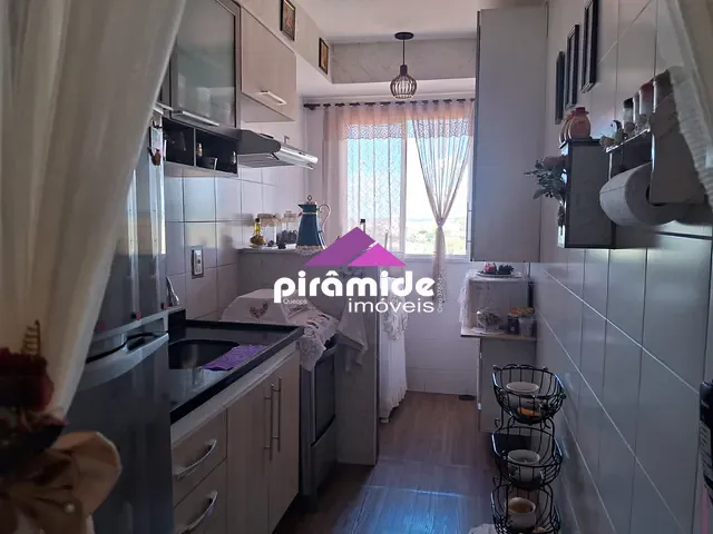 Apartamento com 58m² 2 quartos e 1 banheiro, à venda, no bairro Jardim São Vicente em São José dos Campos