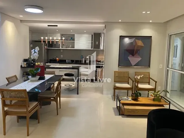 Apartamento com 130m² 3 quartos e 2 banheiros, à venda, no bairro Vila Anastácio em São Paulo