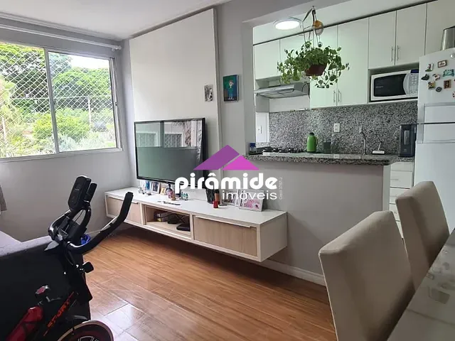 Apartamento 2 quartos e 1 banheiro, à venda, no bairro Parque Residencial Flamboyant em São José dos Campos