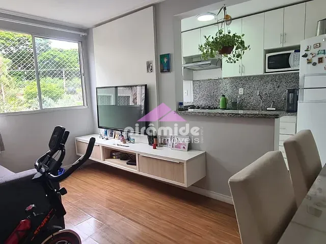 Apartamento 2 quartos e 1 banheiro, à venda, no bairro Parque Residencial Flamboyant em São José dos Campos