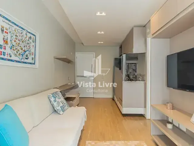 Apartamento com 42m² 1 quarto e 1 banheiro, à venda, no bairro Cidade Monções em São Paulo