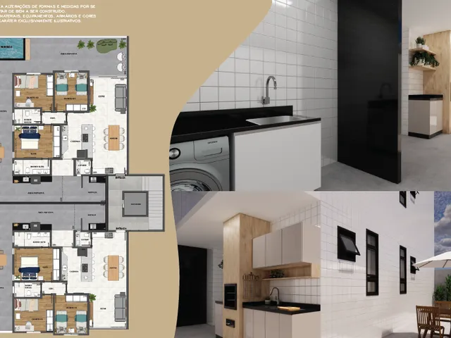 Apartamento com 124m² 3 quartos e 1 banheiro, à venda, no bairro Indaiá em Belo Horizonte