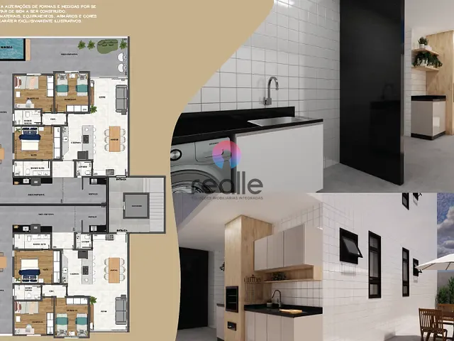 Apartamento com 124m² 3 quartos e 1 banheiro, à venda, no bairro Indaiá em Belo Horizonte