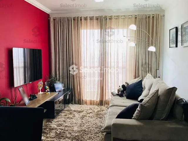 Apartamento com 92m² 3 quartos e 2 banheiros, à venda, no bairro Parque São Vicente em Mauá