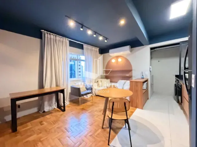 Apartamento com 36m² 1 quarto e 1 banheiro, à venda, no bairro Jardim Paulistano em São Paulo