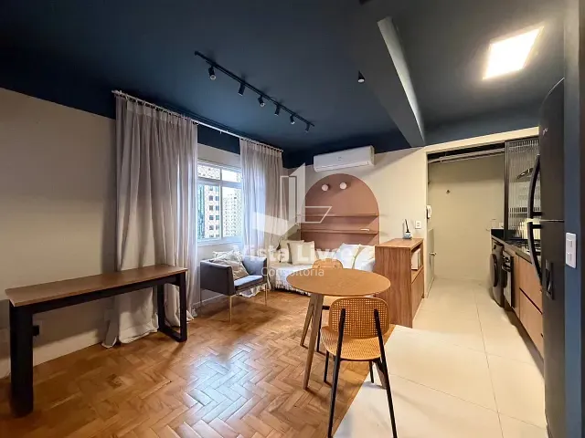 Apartamento com 36m² 1 quarto e 1 banheiro, à venda, no bairro Jardim Paulistano em São Paulo
