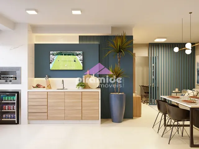 Apartamento com 51m² 1 quarto e 1 banheiro, à venda, no bairro Jardim das Colinas em São José dos Campos