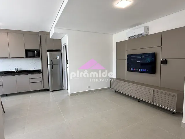 Apartamento com 56m² 1 quarto e 1 banheiro, à venda, no bairro Aruan em Caraguatatuba
