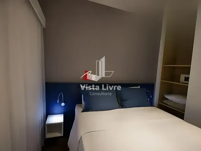 Apartamento com 32m² 1 quarto e 2 banheiros, à venda, no bairro Itaim Bibi em São Paulo