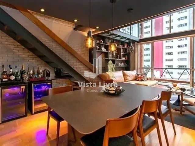 Apartamento com 96m² 1 quarto e 2 banheiros, à venda, no bairro Itaim Bibi em São Paulo