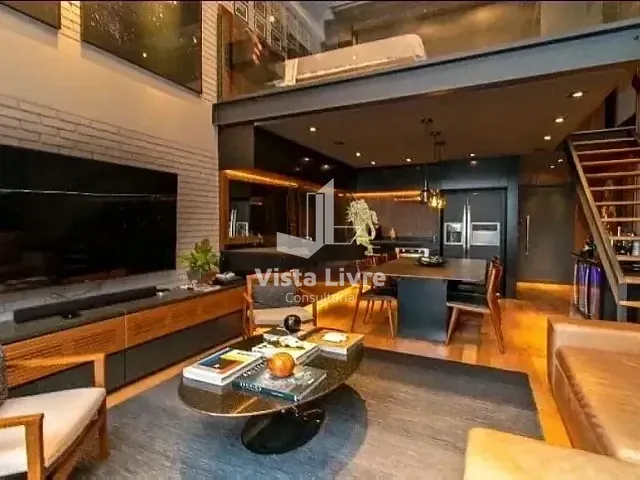 Apartamento com 96m² 1 quarto e 2 banheiros, à venda, no bairro Itaim Bibi em São Paulo