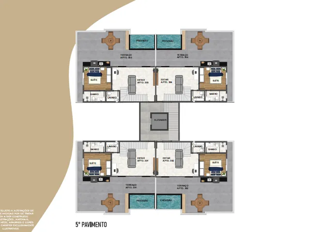 Cobertura / Penthouse com 160m² 4 quartos e 1 banheiro, à venda, no bairro Indaiá em Belo Horizonte