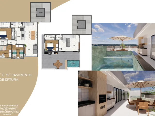 Cobertura / Penthouse com 160m² 4 quartos e 1 banheiro, à venda, no bairro Indaiá em Belo Horizonte