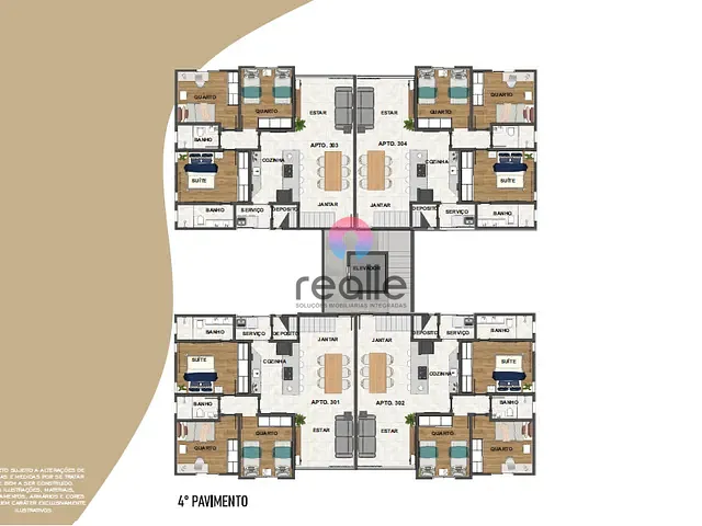 Cobertura / Penthouse com 160m² 4 quartos e 1 banheiro, à venda, no bairro Indaiá em Belo Horizonte