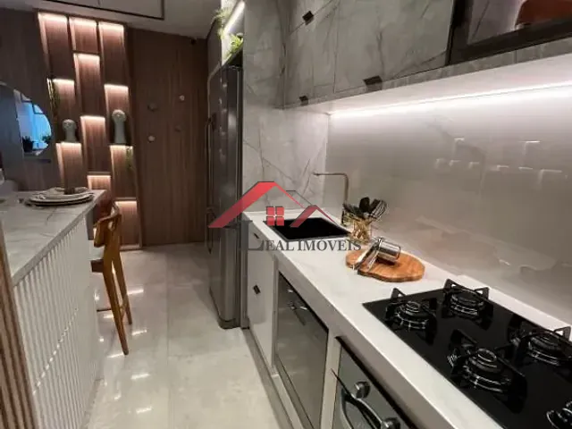 Apartamento com 58m² 2 quartos e 2 banheiros, à venda, no bairro Vila Alzira em Santo André