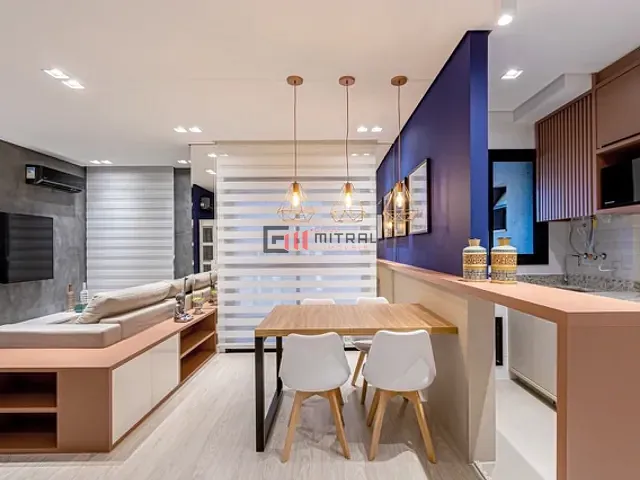 Apartamento 1 quarto e 2 banheiros, para alugar, no bairro Gleba Palhano em Londrina