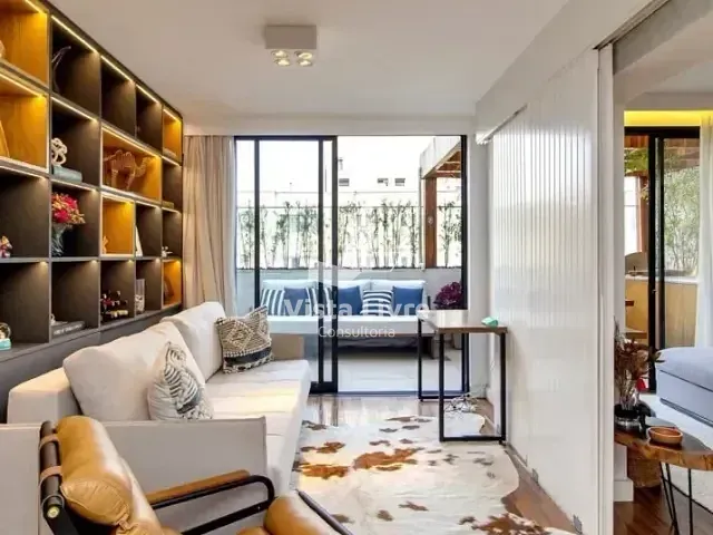 Apartamento com 120m² 2 quartos e 2 banheiros, à venda, no bairro Itaim Bibi em São Paulo