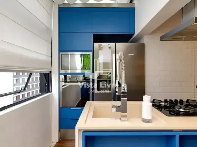 Apartamento com 120m² 2 quartos e 2 banheiros, à venda, no bairro Itaim Bibi em São Paulo