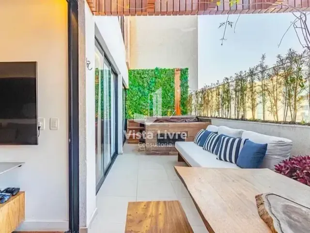 Apartamento com 120m² 2 quartos e 2 banheiros, à venda, no bairro Itaim Bibi em São Paulo
