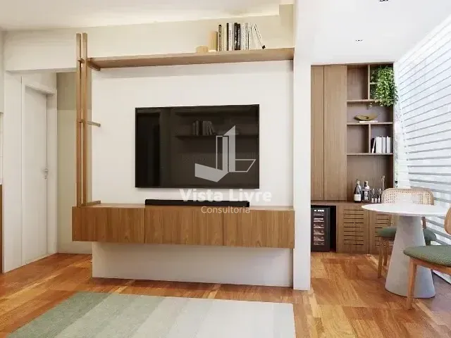 Apartamento com 32m² 1 quarto e 1 banheiro, à venda, no bairro Pinheiros em São Paulo