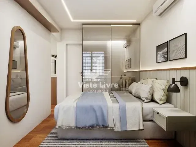 Apartamento com 32m² 1 quarto e 1 banheiro, à venda, no bairro Pinheiros em São Paulo