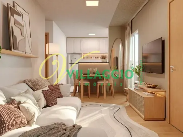 Apartamento com 40m² 2 quartos e 1 banheiro, à venda, no bairro Residencial Bom Sucesso em São José do Rio Preto