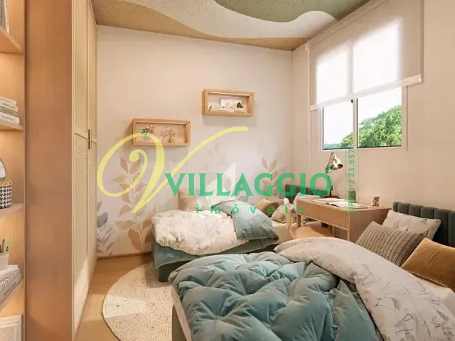 Apartamento com 40m² 2 quartos e 1 banheiro, à venda, no bairro Residencial Bom Sucesso em São José do Rio Preto