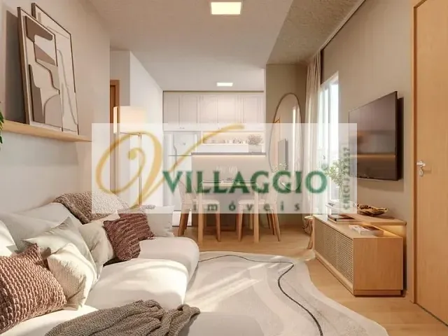 Apartamento com 40m² 2 quartos e 1 banheiro, à venda, no bairro Residencial Bom Sucesso em São José do Rio Preto