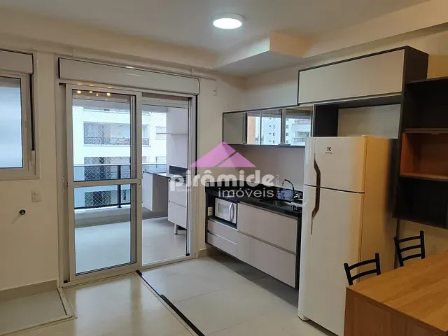Apartamento 1 quarto e 1 banheiro, para alugar, no bairro Jardim Aquárius em São José dos Campos