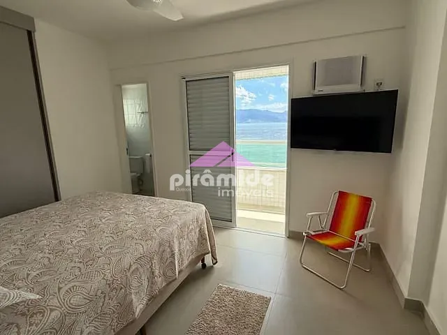 Apartamento 2 quartos e 2 banheiros, para alugar, no bairro Prainha em Caraguatatuba