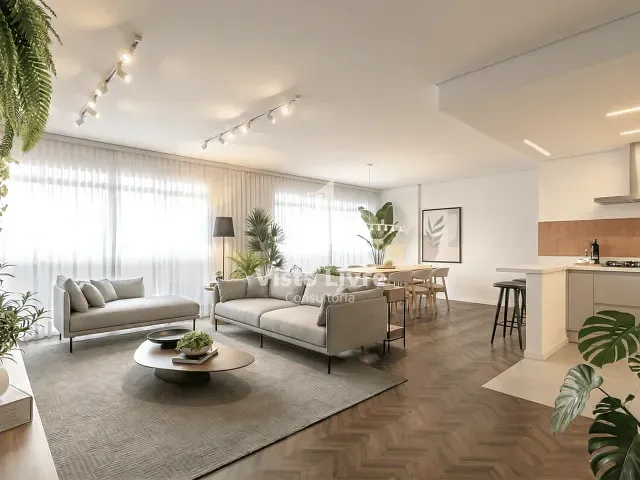 Apartamento com 210m² 3 quartos e 5 banheiros, à venda, no bairro Higienópolis em São Paulo