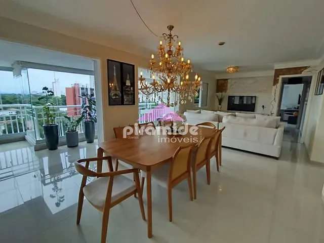 Apartamento com 133m² 3 quartos e 4 banheiros, à venda, no bairro Jardim Esplanada em São José dos Campos