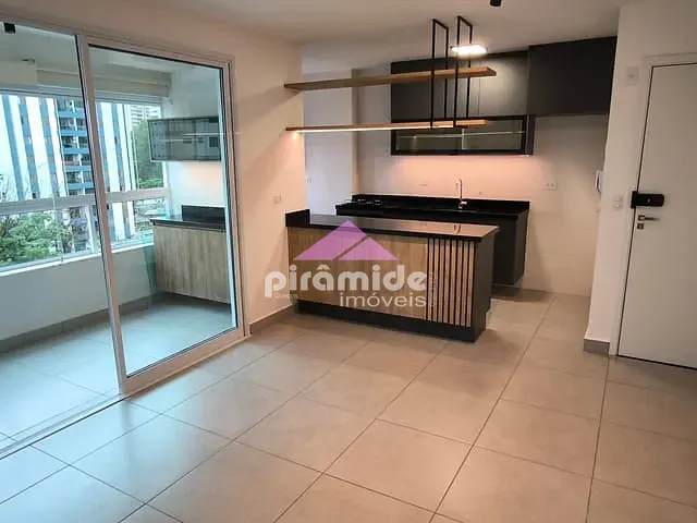 Apartamento 1 quarto e 2 banheiros, para alugar, no bairro Jardim Aquarius em São José dos Campos