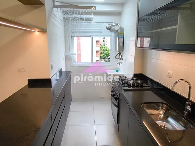 Apartamento 1 quarto e 2 banheiros, para alugar, no bairro Jardim Aquarius em São José dos Campos