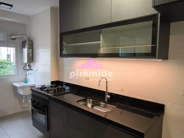 Apartamento 1 quarto e 2 banheiros, para alugar, no bairro Jardim Aquarius em São José dos Campos