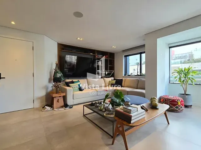 Apartamento com 142m² 3 quartos e 3 banheiros, à venda, no bairro Itaim Bibi em São Paulo