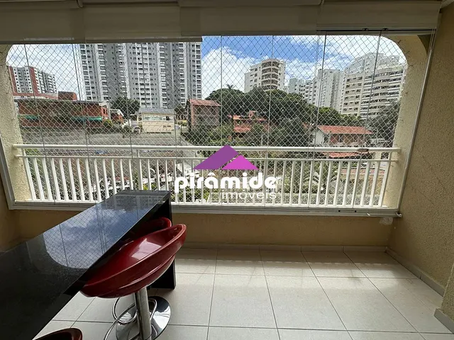 Apartamento com 92m² 3 quartos e 2 banheiros, para alugar, no bairro Jardim Apolo em São José dos Campos