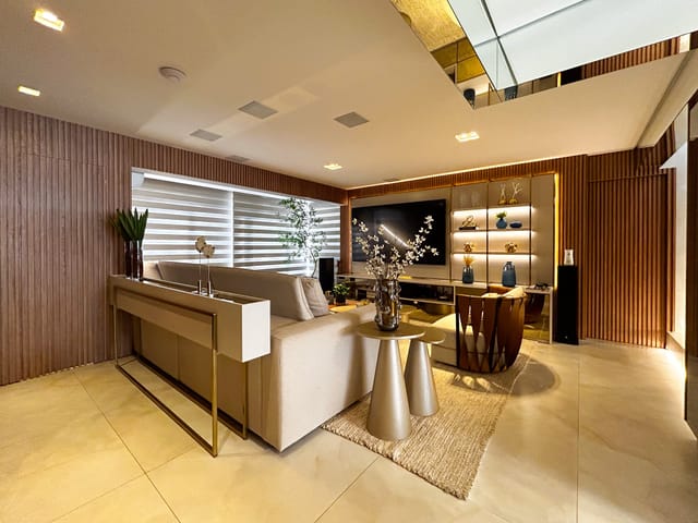 Foto do Apartamento - Apartamento à venda alto padrão mobiliado e decorado no Setor Bueno Goiânia GO. | Home Gyn Imóveis Ltda
