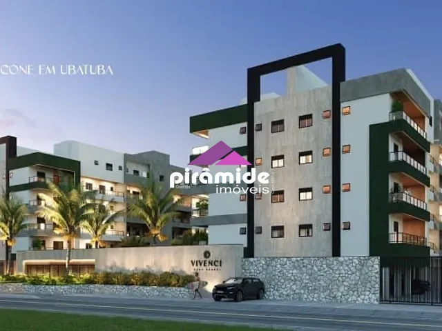 Apartamento com 71m² 2 quartos e 2 banheiros, disponível, no bairro Jardim Carolina em Ubatuba