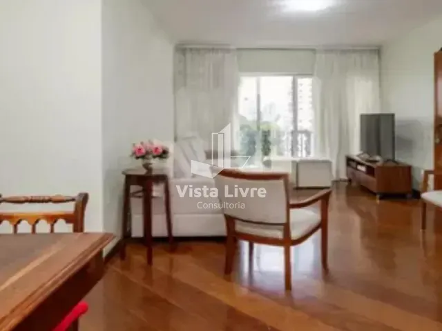 Apartamento com 110m² 3 quartos e 2 banheiros, à venda, no bairro Brooklin Paulista em São Paulo