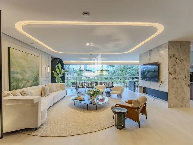 Apartamento com 215m² 3 quartos e 6 banheiros, à venda, no bairro Vila Tramontano em São Paulo