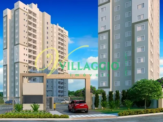 Apartamento com 50m² 2 quartos e 1 banheiro, à venda, no bairro Residencial Cidade Jardim em São José do Rio Preto