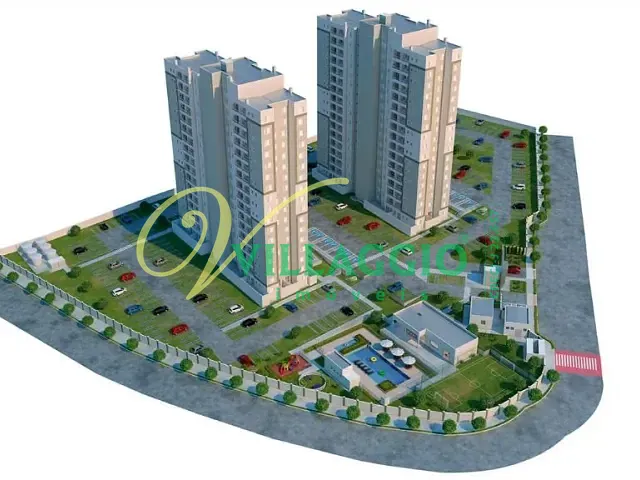 Apartamento com 50m² 2 quartos e 1 banheiro, à venda, no bairro Residencial Cidade Jardim em São José do Rio Preto