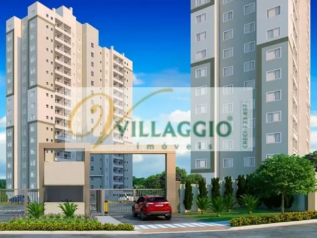 Apartamento com 50m² 2 quartos e 1 banheiro, à venda, no bairro Residencial Cidade Jardim em São José do Rio Preto