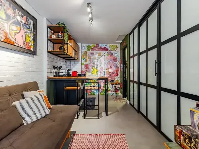 Apartamento com 40m² 1 quarto e 1 banheiro, à venda, no bairro Pinheiros em São Paulo